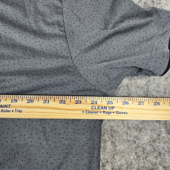 Travis Mathew Men Shirt 2XL Polo All Over Print Light of the Valley Performance - Picture 12 of 12